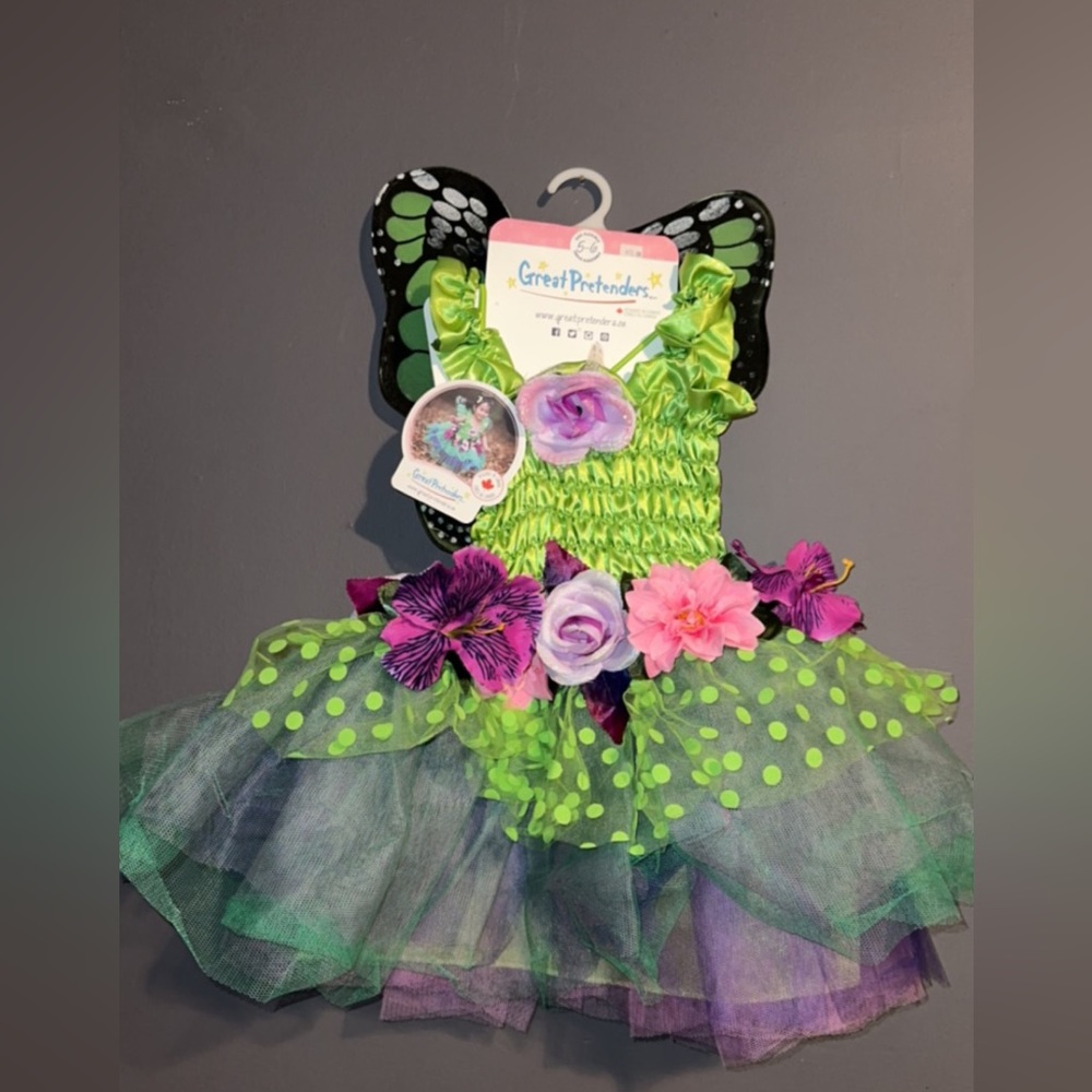 NWT Great Pretenders kids butterfly Halloween costume.